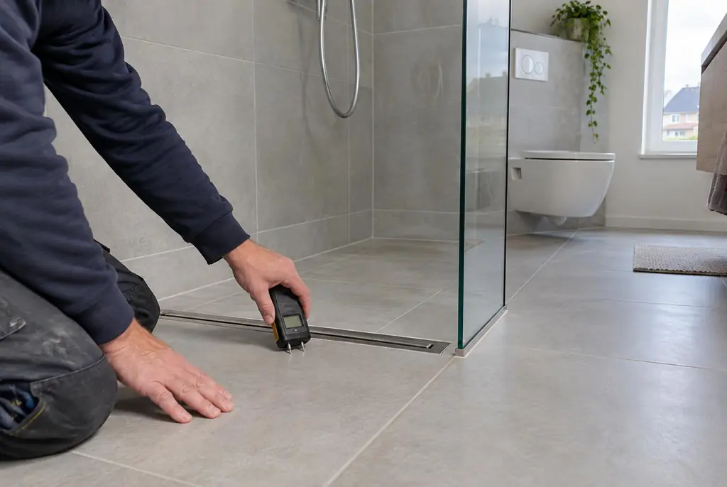 Lekdetectie Harmelen – badkamer in een nieuwbouwwoning